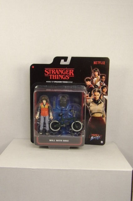 Netflix Stranger Things Will With Bike Action Figure Brand New Jazwares