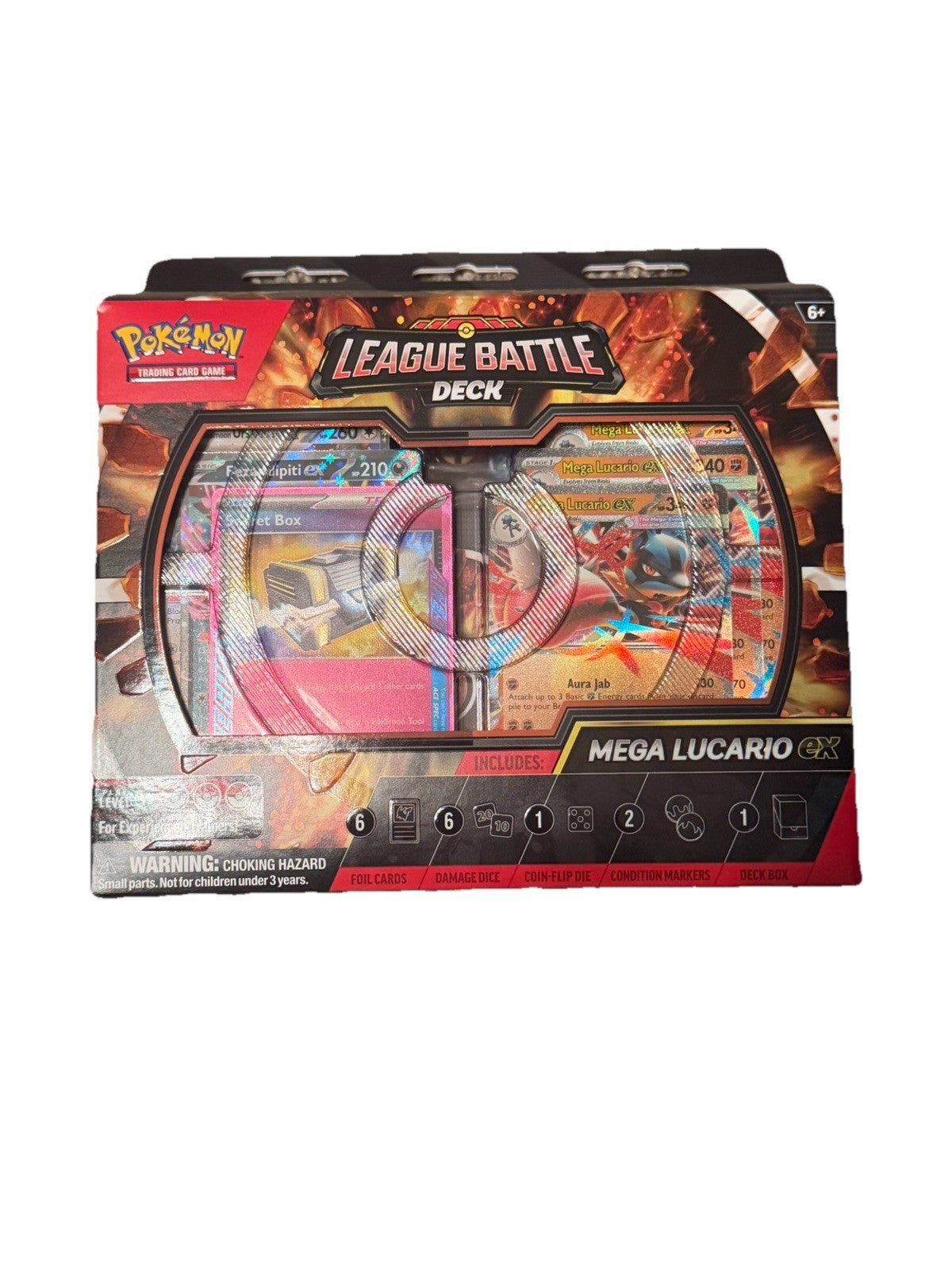 Pokemon League Battle Deck Mega Lucario Ex Sealed Box Ready To Play Deck