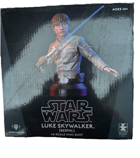 Star Wars Diamond Select Gentle Giant LUKE SKYWALKER BESPIN 1:6 Scale Mini-Bust