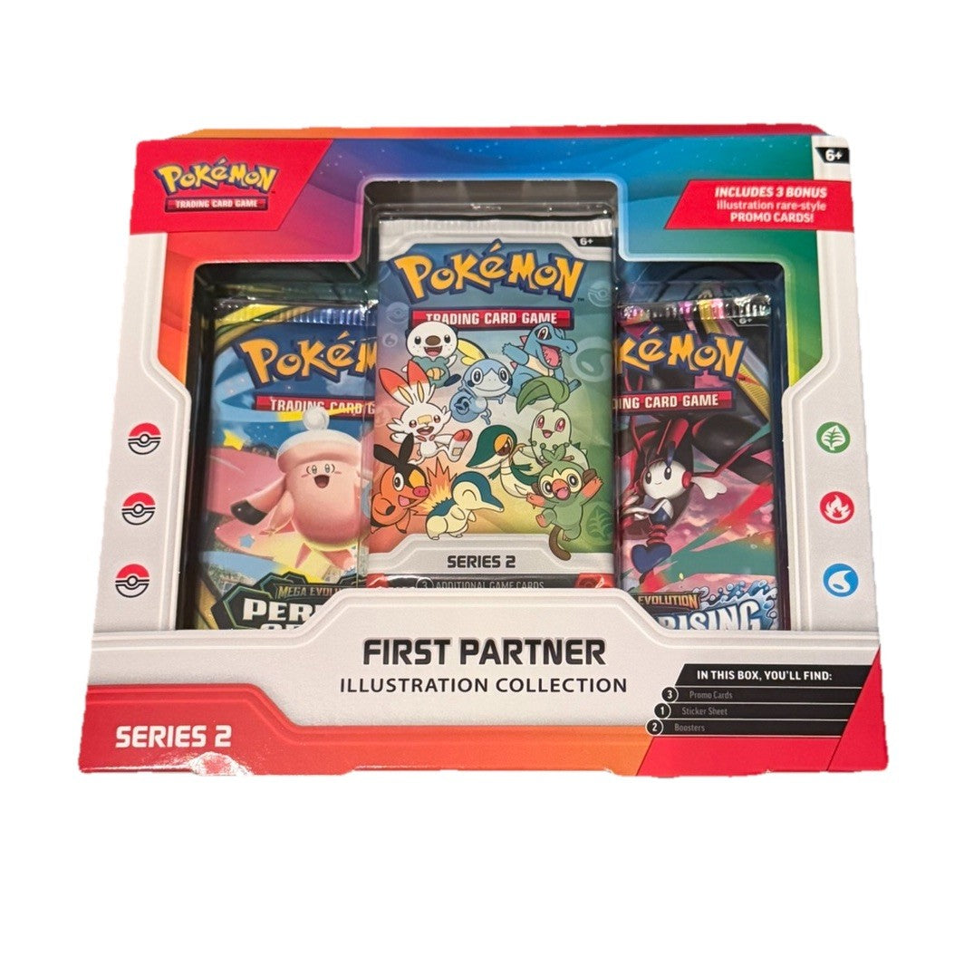 Pokemon First Partner Illustration Collection Series 2 Two Sealed New SHIPS NOW