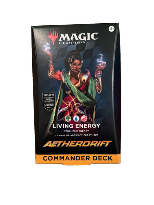 MTG: Living Energy - Aetherdrift - Sealed Commander - Magic The Gathering