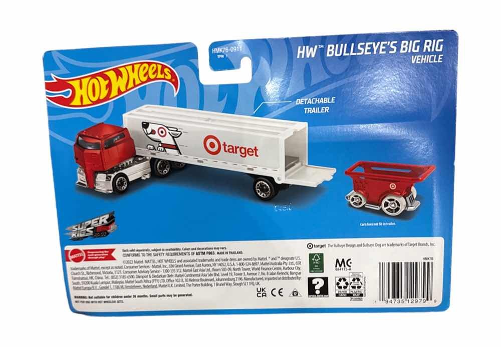 Hot Wheels Super Rigs Bullseye Rig Cart 2022
