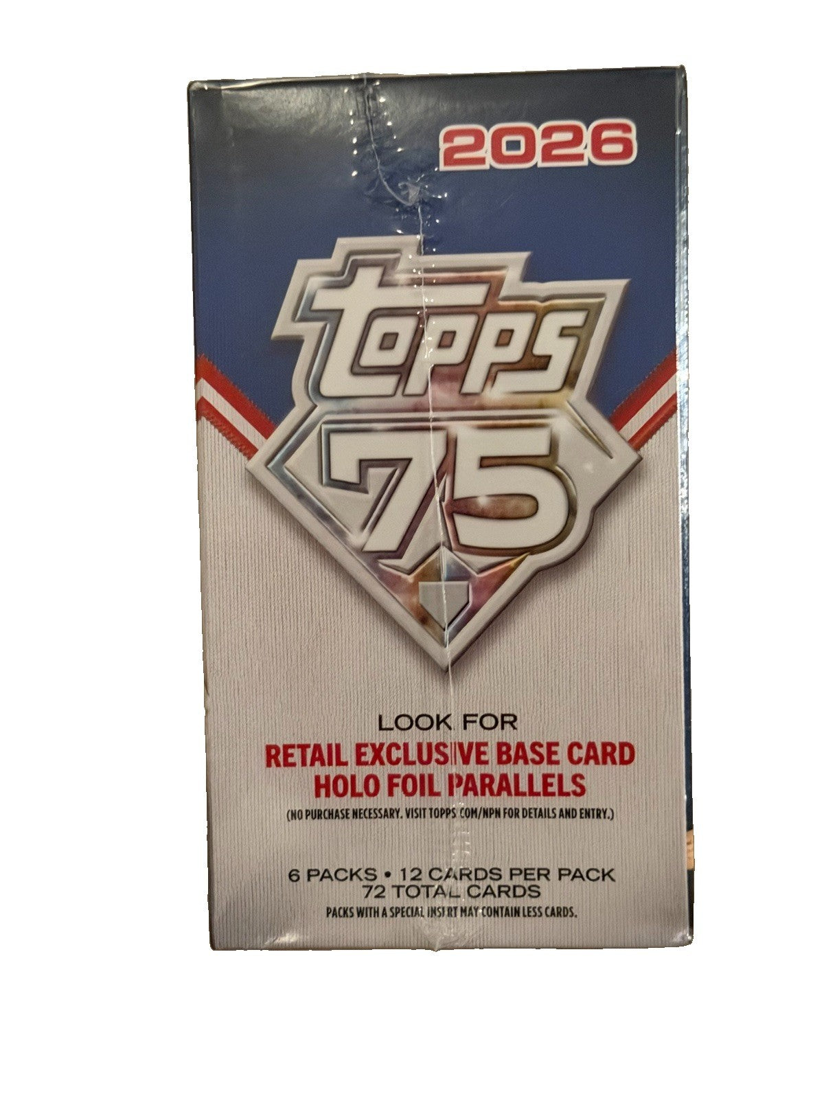 2026 Topps 75 Series 2 Baseball Blaster Box - Factory Sealed