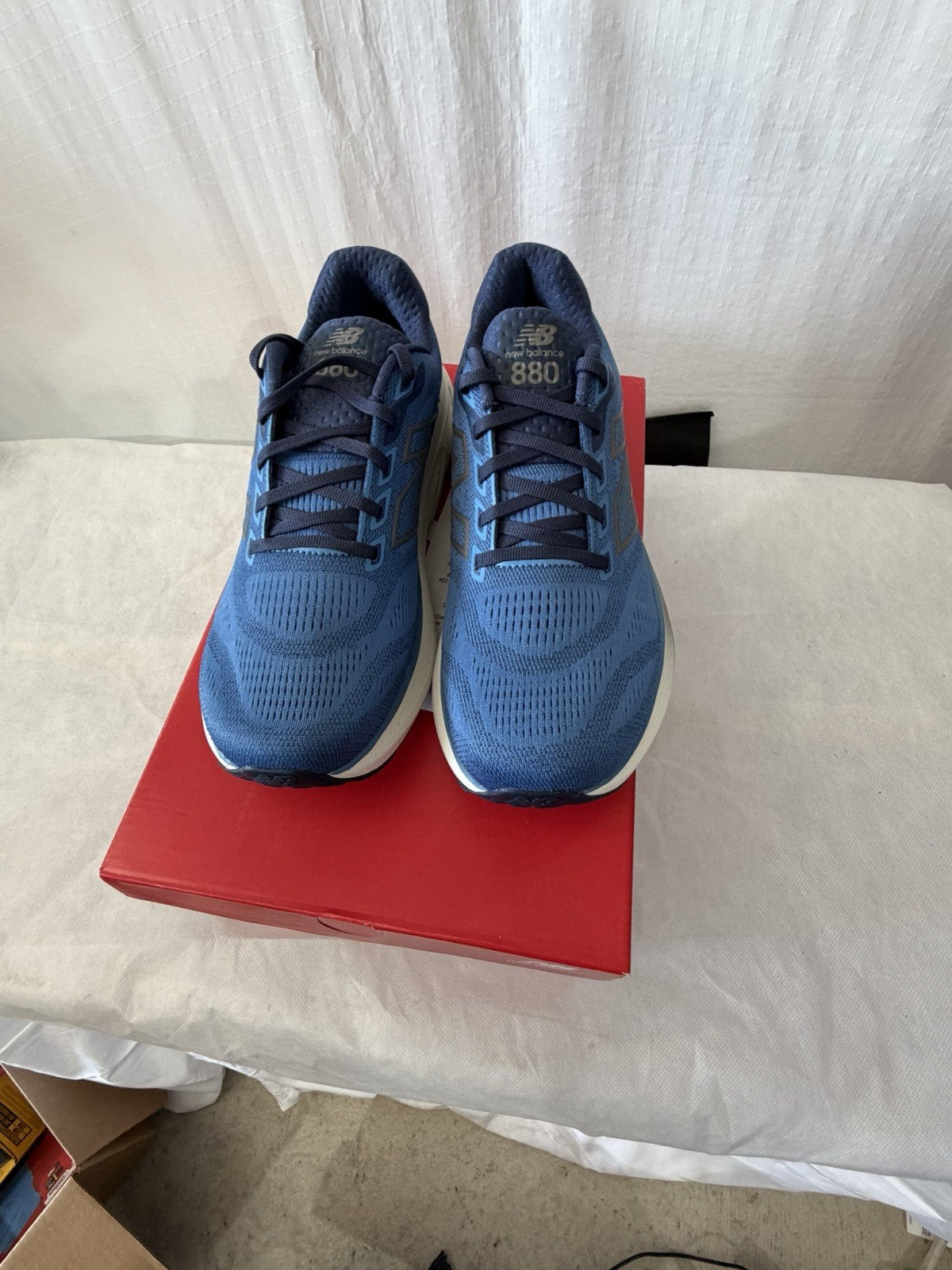 New Balance Men's Fresh Foam X 880v15 M880I15 Blue Running Shoes Size 10.5.  New