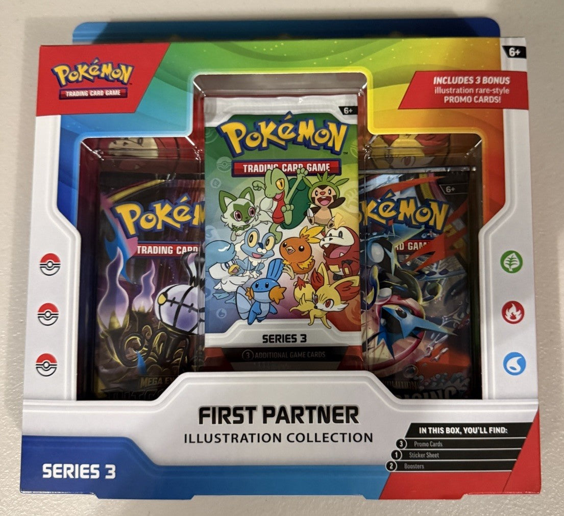Pokemon TCG: First Partner Illustration Collection - Series 3 ✅