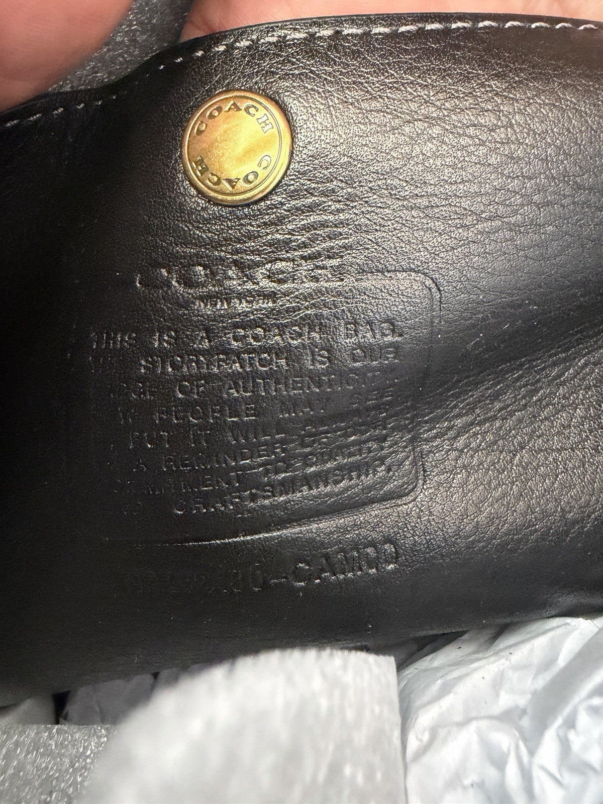 COACH Gramercy Tote Leather Buckle Oversized Slouchy Shoulder bag ~NWT~ Black