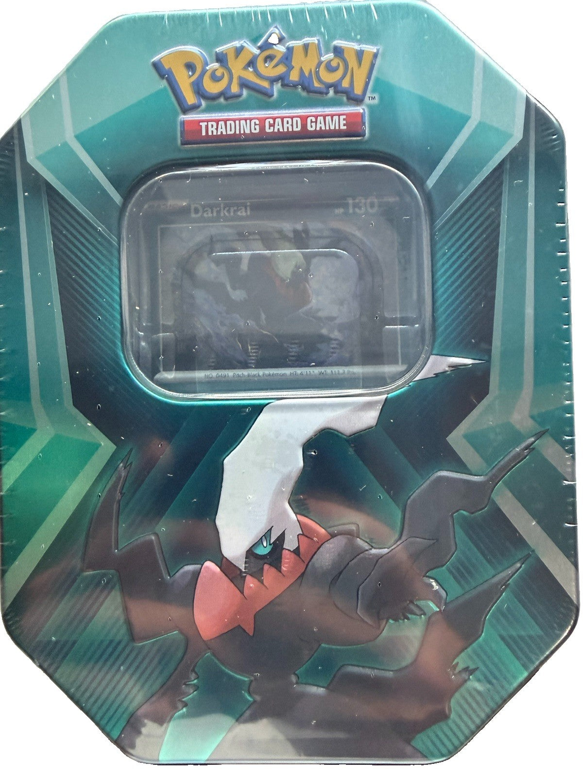 Pokemon trading card game collectible metal tin- Darkrai  sealed  FREE SHIPPING!