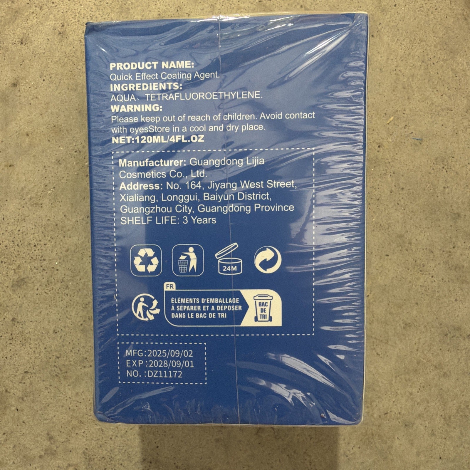 Quick Effect Coating Agent