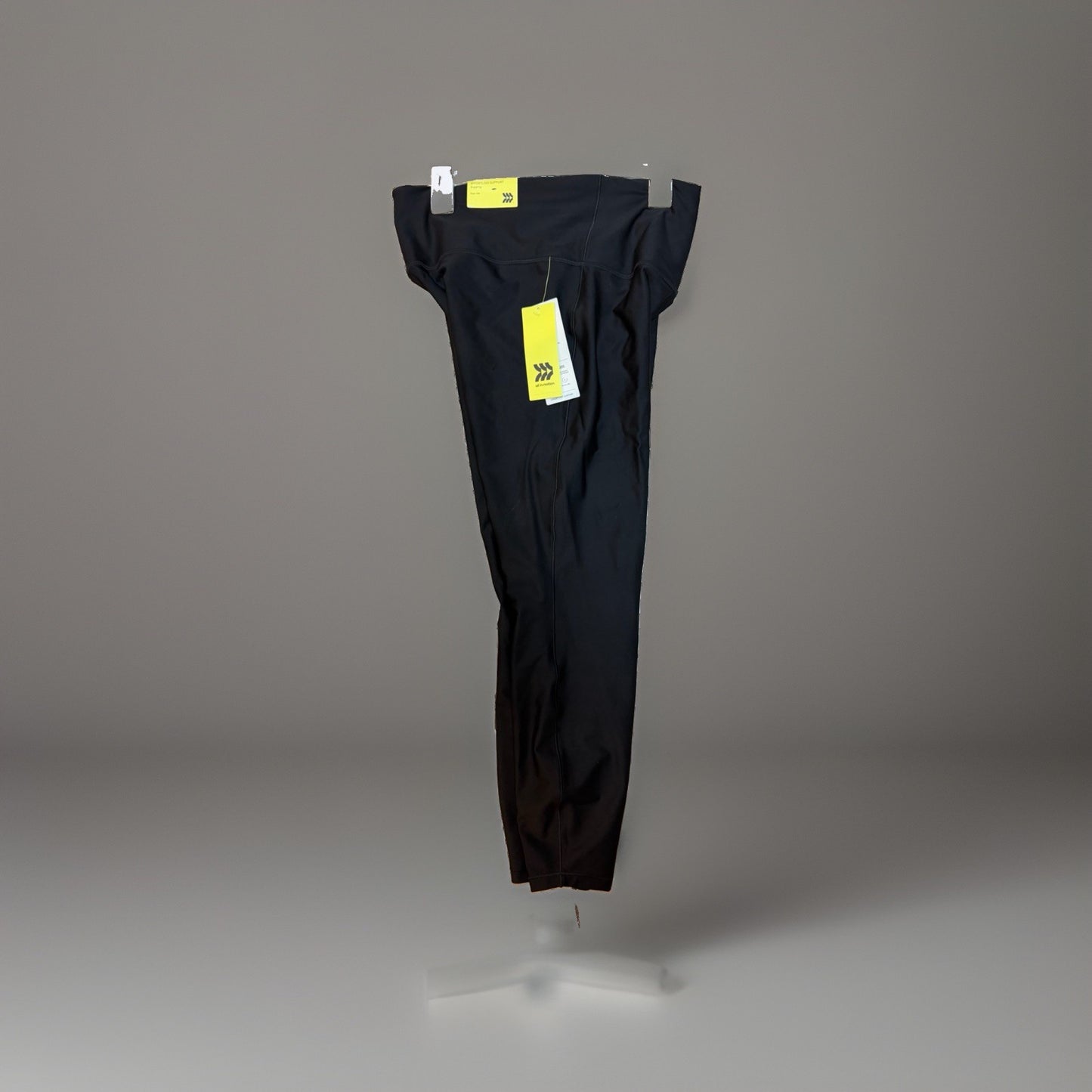 All In Motion Pants Womens Large Black Flex High Rise 7/8 Leggings Athletic NWT