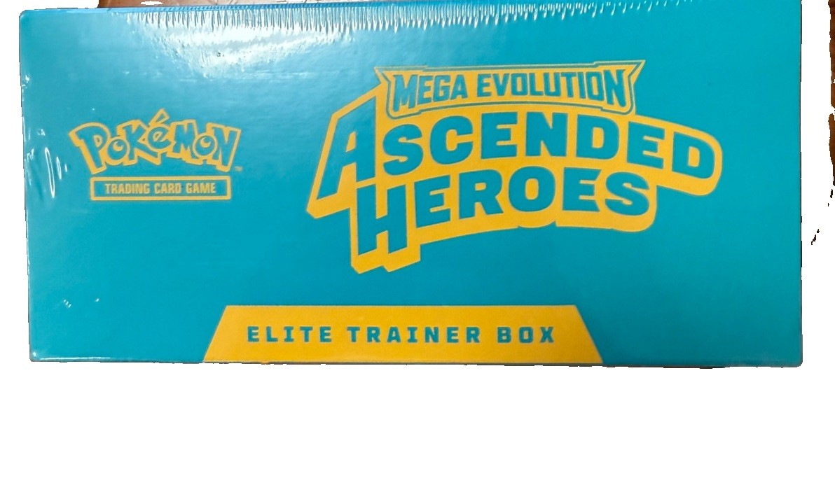 Pokémon TCG Ascended Heroes Elite Trainer Box Factory Broken Seal New