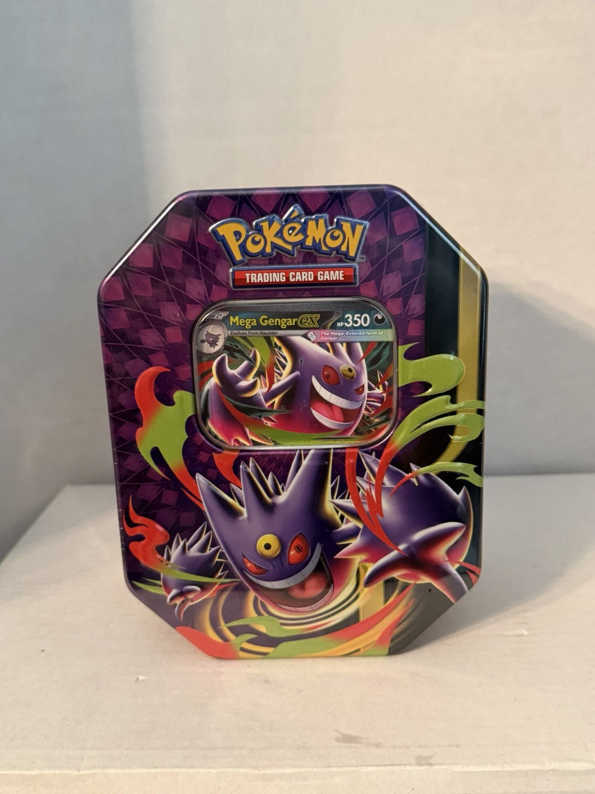 Pokemon TCG Mega Gengar Ex Mega Moonlit Tin  - Brand New Factory Sealed