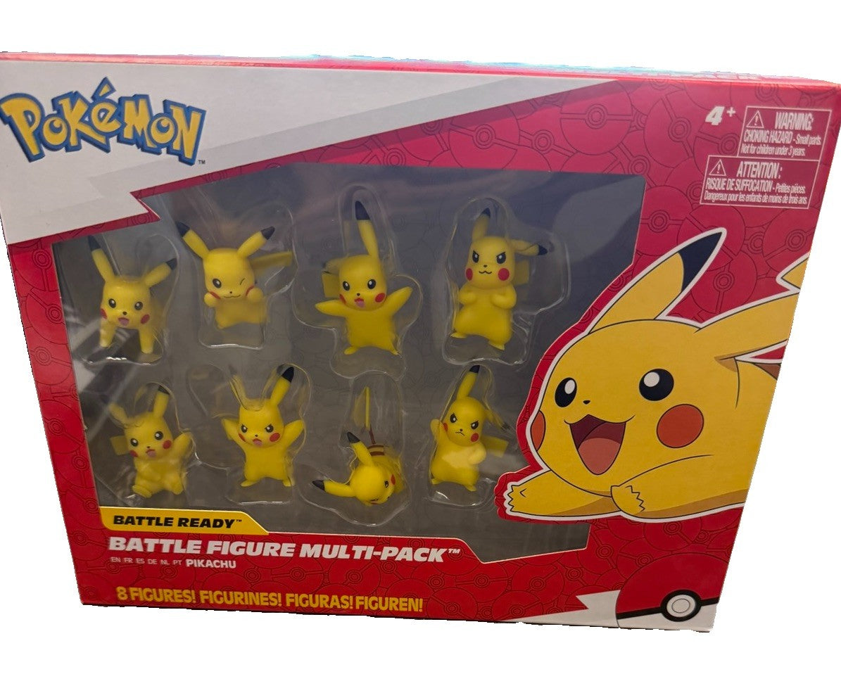 Pokémon Battle Figure Multi-Pack™ – 8 Pikachu Figures