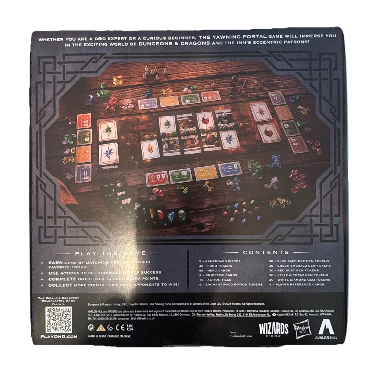 Dungeons & Dragons: The Yawning Portal Table Top Game, New!, Hasbro Avalon Hill