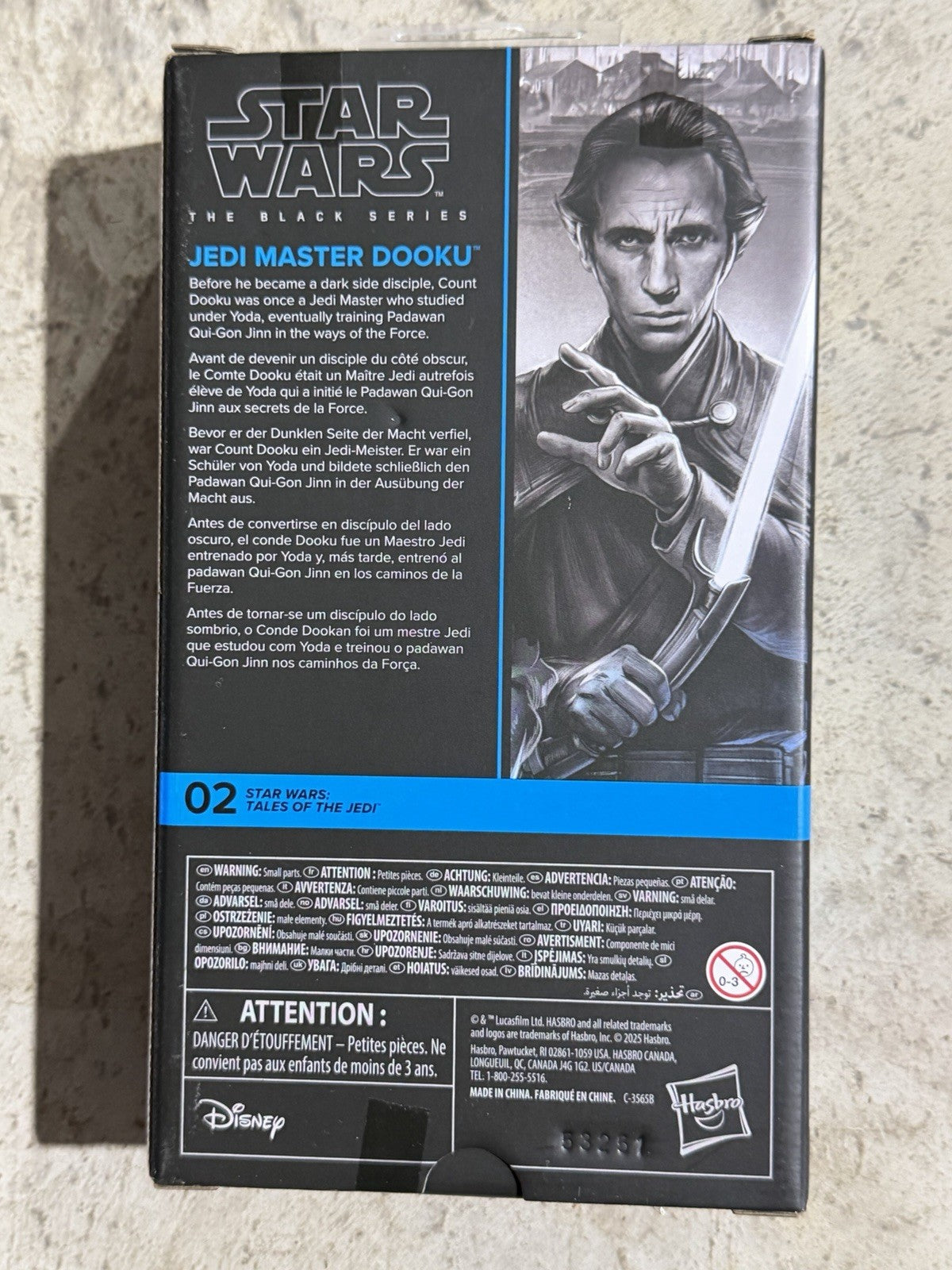 Star Wars The Black Series Jedi Master Dooku