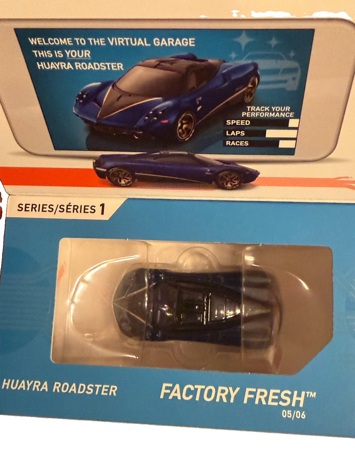 Hot Wheels ID -  Huayra Roadster Super Car