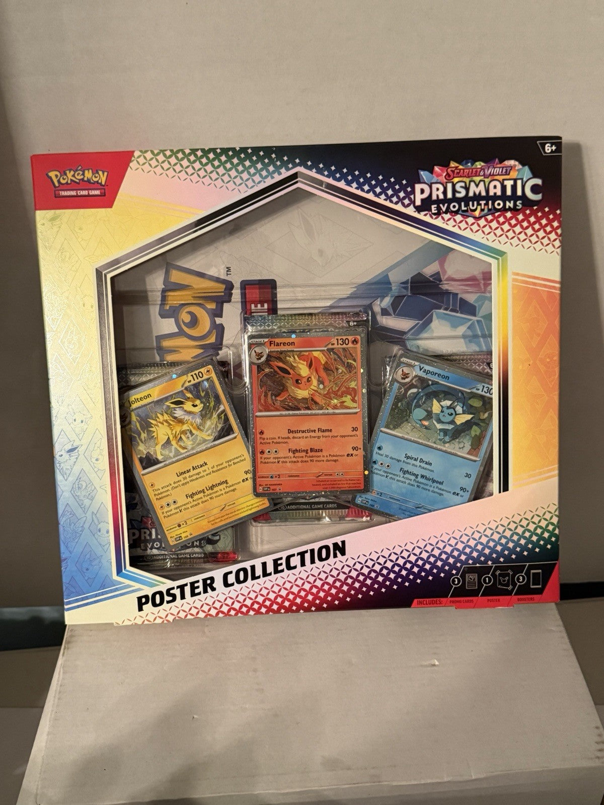 Pokemon Scarlet & Violet Prismatic Evolutions Poster Collection 