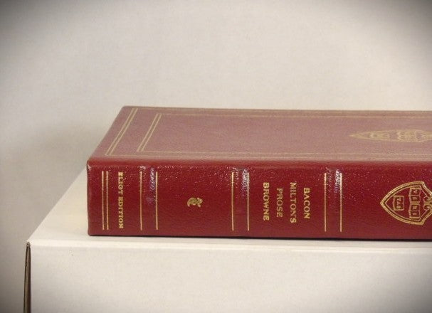 Easton Press Harvard Classics Eliot Ed Bacon Milton's Prose Browne NrMINT EE