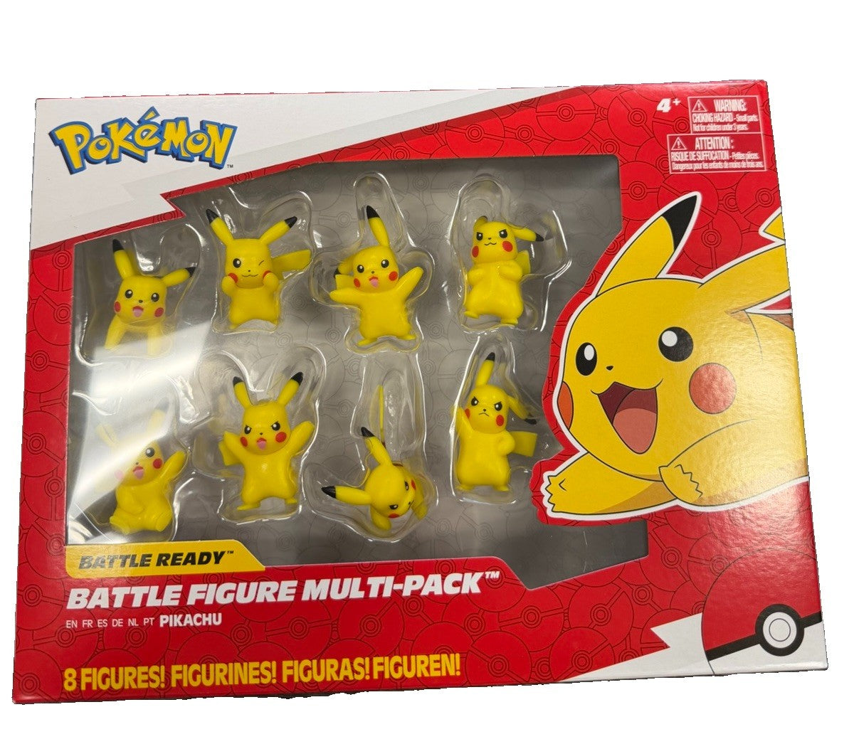 Pokémon Battle Figure Multi-Pack™ – 8 Pikachu Figures