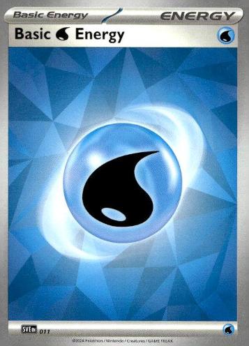 Prize Pack Series Cards #011 Basic Water Energy