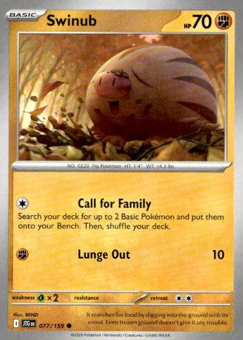 Start Deck 100 Battle Collection #362/742 Swinub