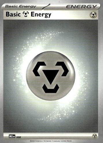 Prize Pack Series Cards #008 Basic Metal Energy