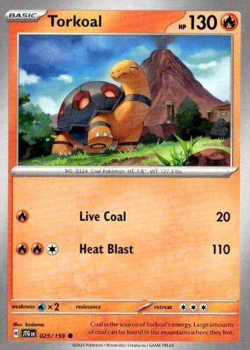 SV09: Journey Together #025/159 Torkoal