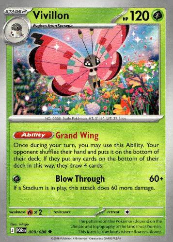 ME03: Perfect Order #009/088 Vivillon