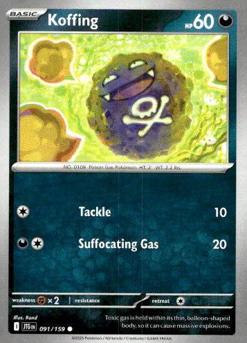 SV09: Journey Together #091/159 Koffing