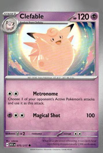SV06: Twilight Masquerade #079/167 Clefable