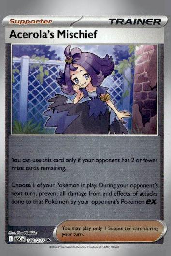 Prize Pack Series Cards #113/132 Acerola's Mischief