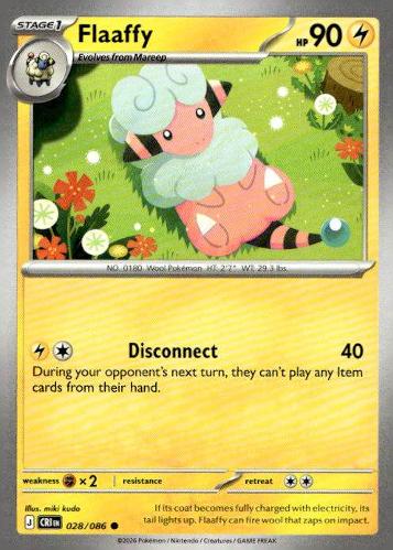 M4: Ninja Spinner #028/083 Flaaffy