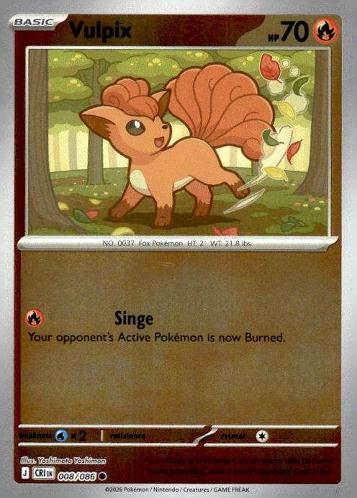 M4: Ninja Spinner #008/083 Vulpix