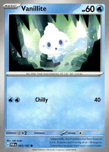 SV04: Paradox Rift #043/182 Vanillite