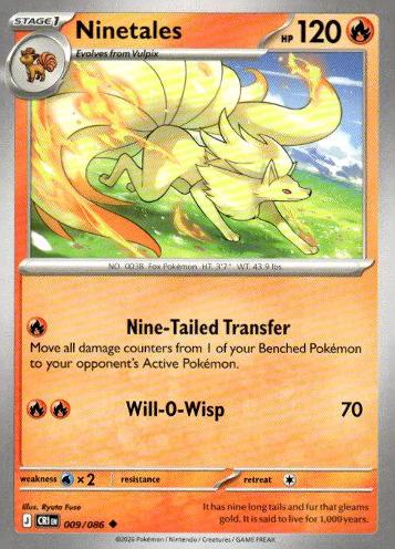 M4: Ninja Spinner #009/083 Ninetales