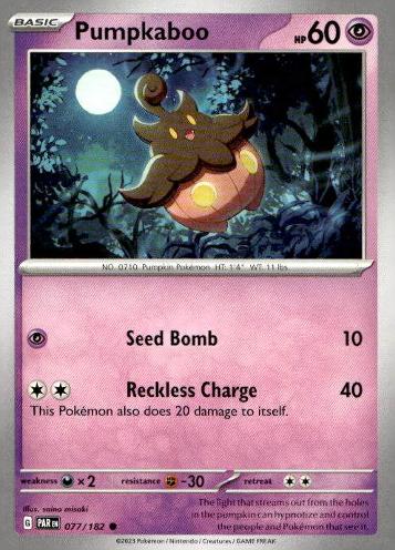 SV04: Paradox Rift #077/182 Pumpkaboo