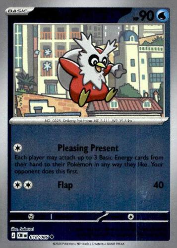 M4: Ninja Spinner #018/083 Delibird
