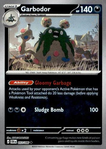 ME04: Chaos Rising #057/086 Garbodor