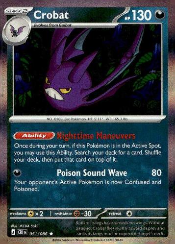 Deck Exclusives #051/086 Crobat