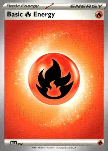 SVE: Scarlet & Violet Energies #002 Basic Fire Energy