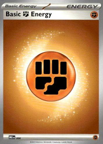 Prize Pack Series Cards #006 Basic Fighting Energy