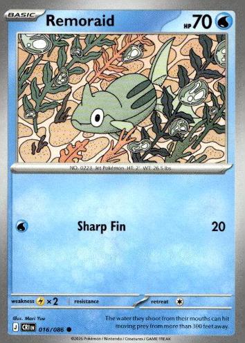 ME04: Chaos Rising #016/086 Remoraid