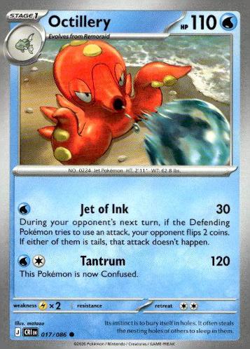 ME04: Chaos Rising #017/086 Octillery