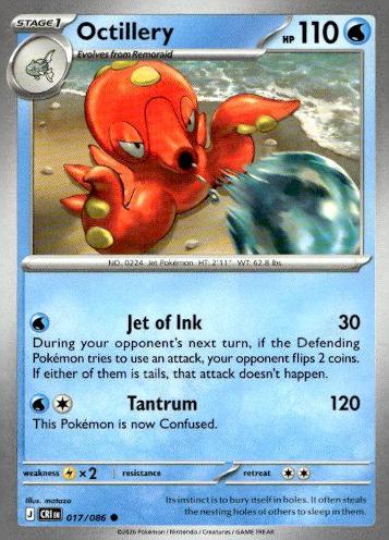 ME04: Chaos Rising #017/086 Octillery