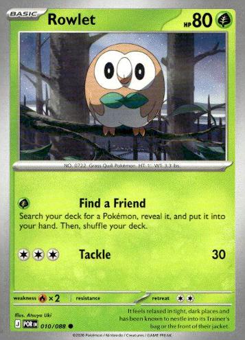 ME03: Perfect Order #010/088 Rowlet