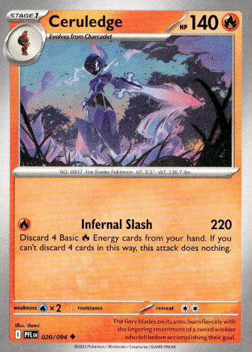 ME02: Phantasmal Flames #020/094 Ceruledge