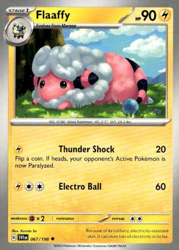 SV01: Scarlet & Violet Base Set #067/198 Flaaffy