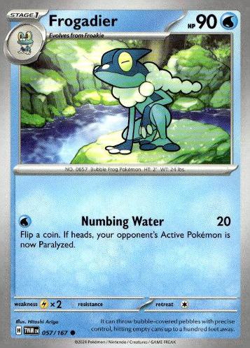 SV06: Twilight Masquerade #057/167 Frogadier