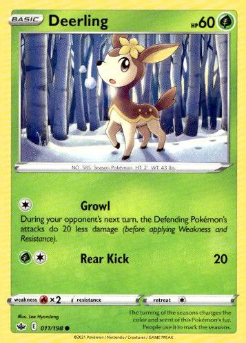 SWSH06: Chilling Reign #011/198 Deerling