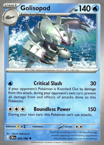 ME04: Chaos Rising #026/086 Golisopod