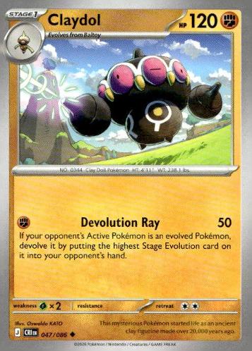M4: Ninja Spinner #047/083 Claydol